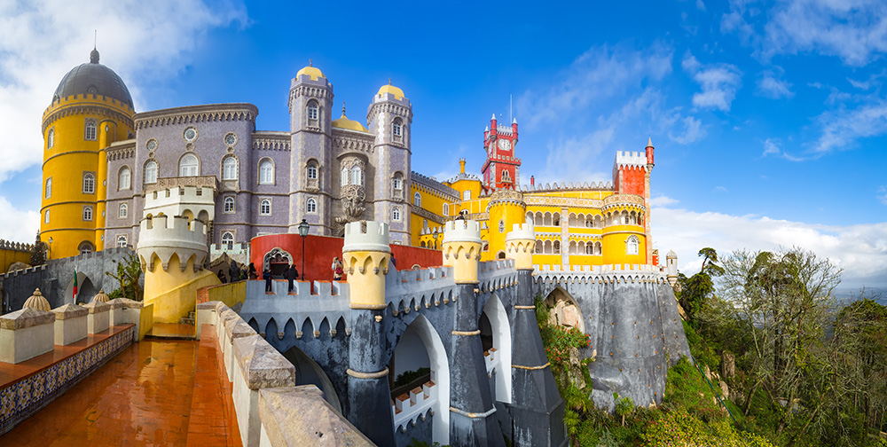 Palacio de Pena in Sintra, Portgual