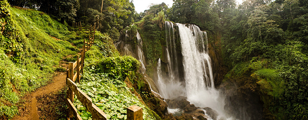 Waterfall in Honduras