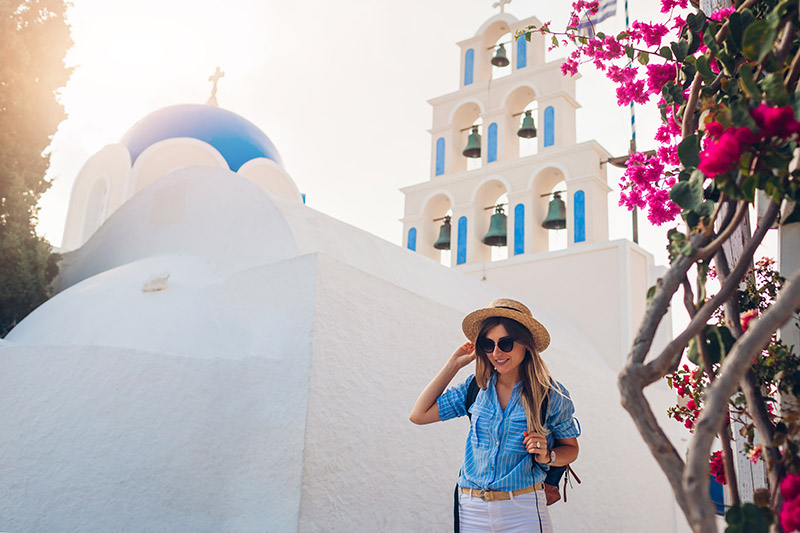 Solo travel in Greece