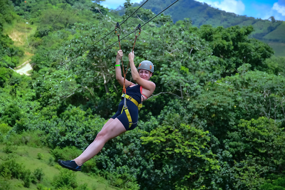 Ziplining in Punta Cana