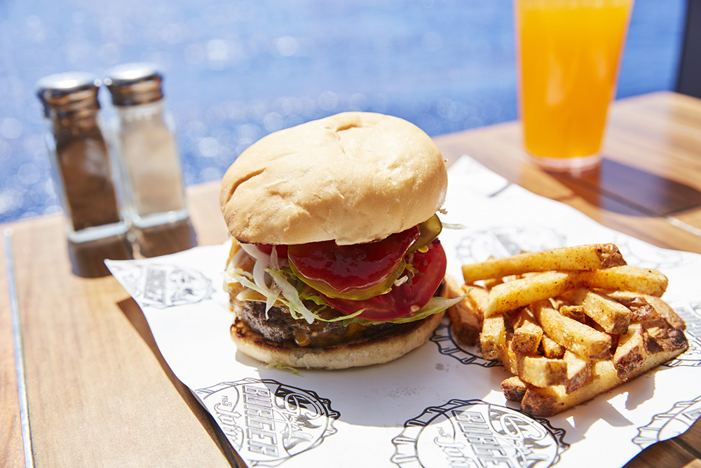 Guy's Burger on Carnival Cruise Line
