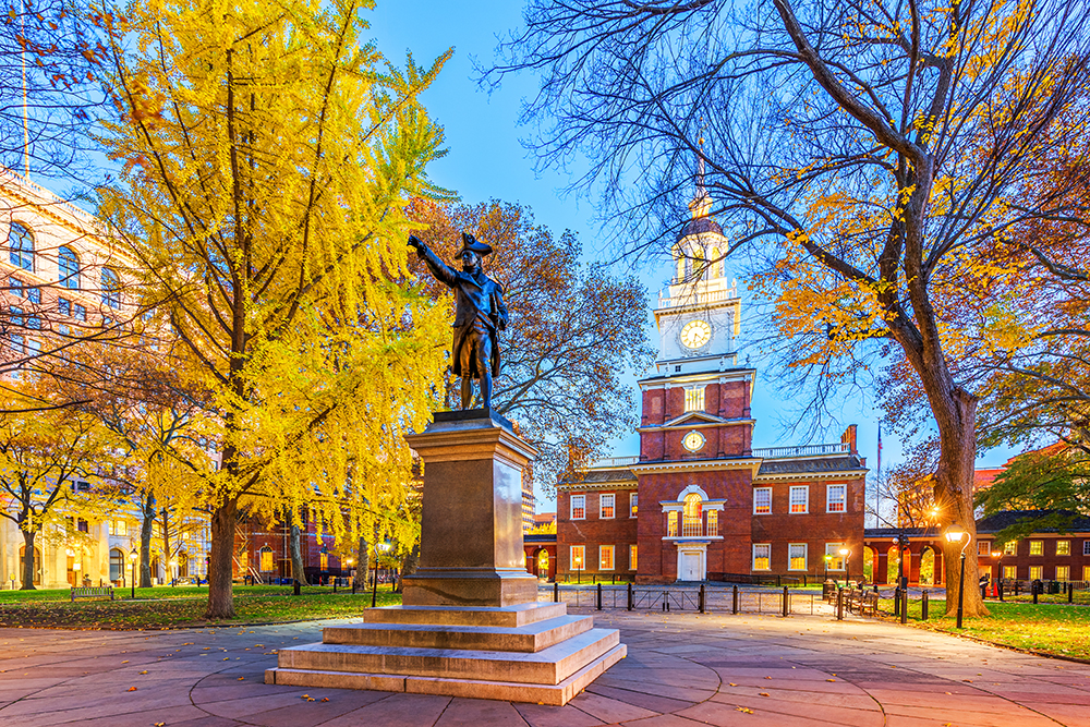 Independence Hall in Philadelphia