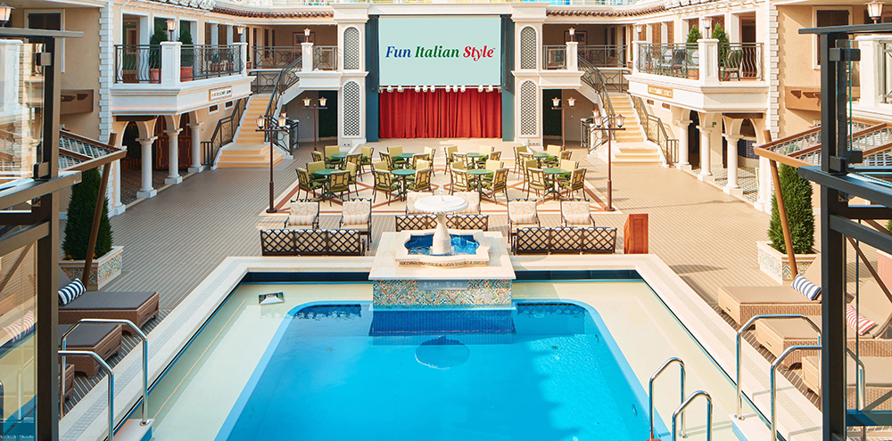 Carnival Firenze Pool Deck