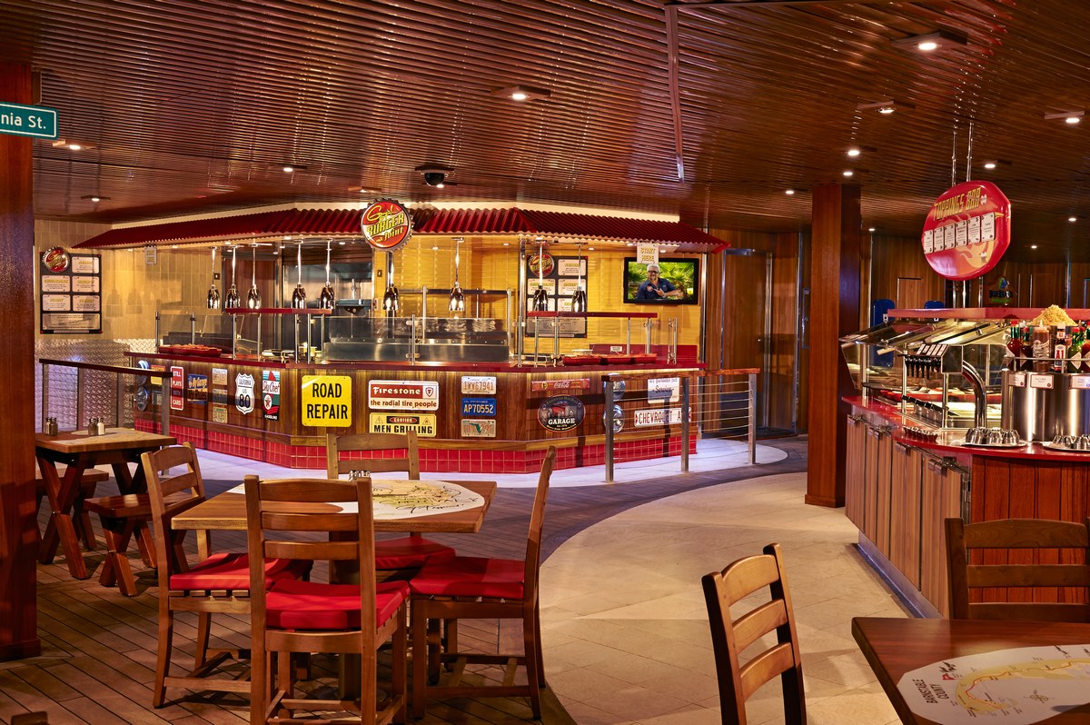 Carnival Freedom Guy's Burger Joint