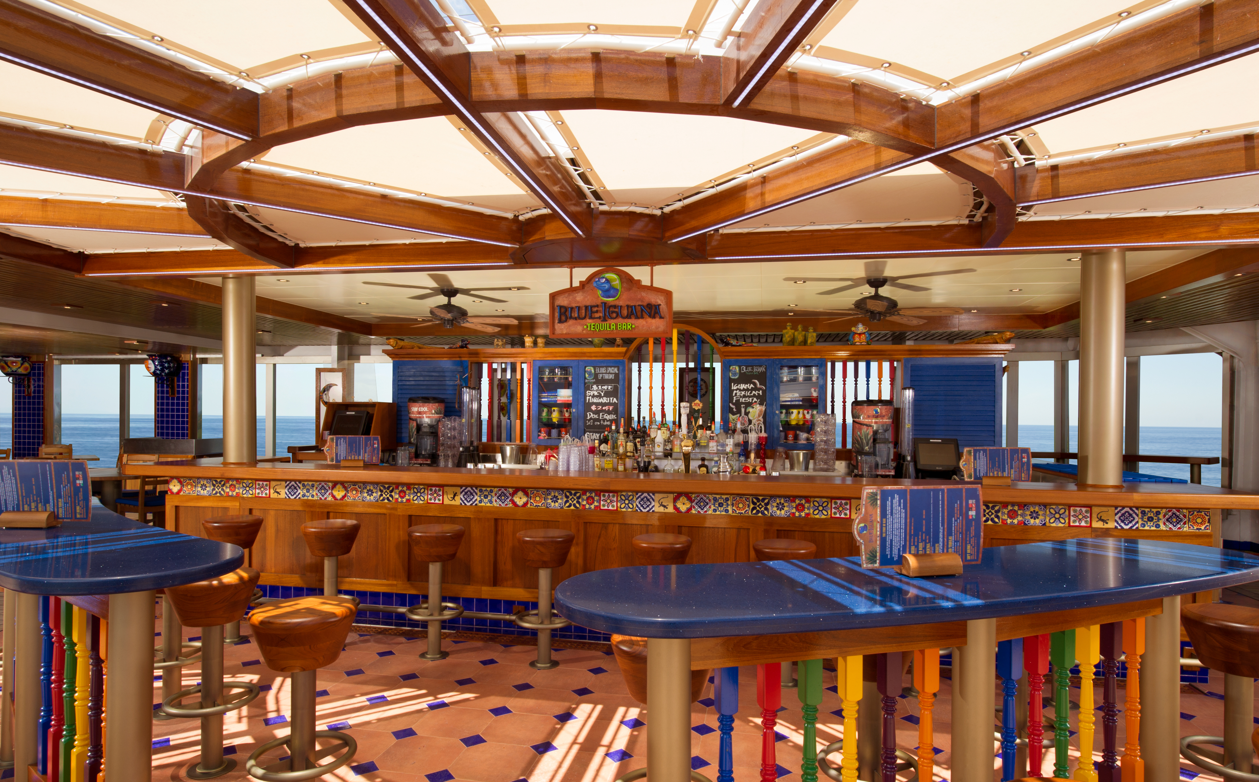 Carnival Liberty BlueIguana Tequila Bar