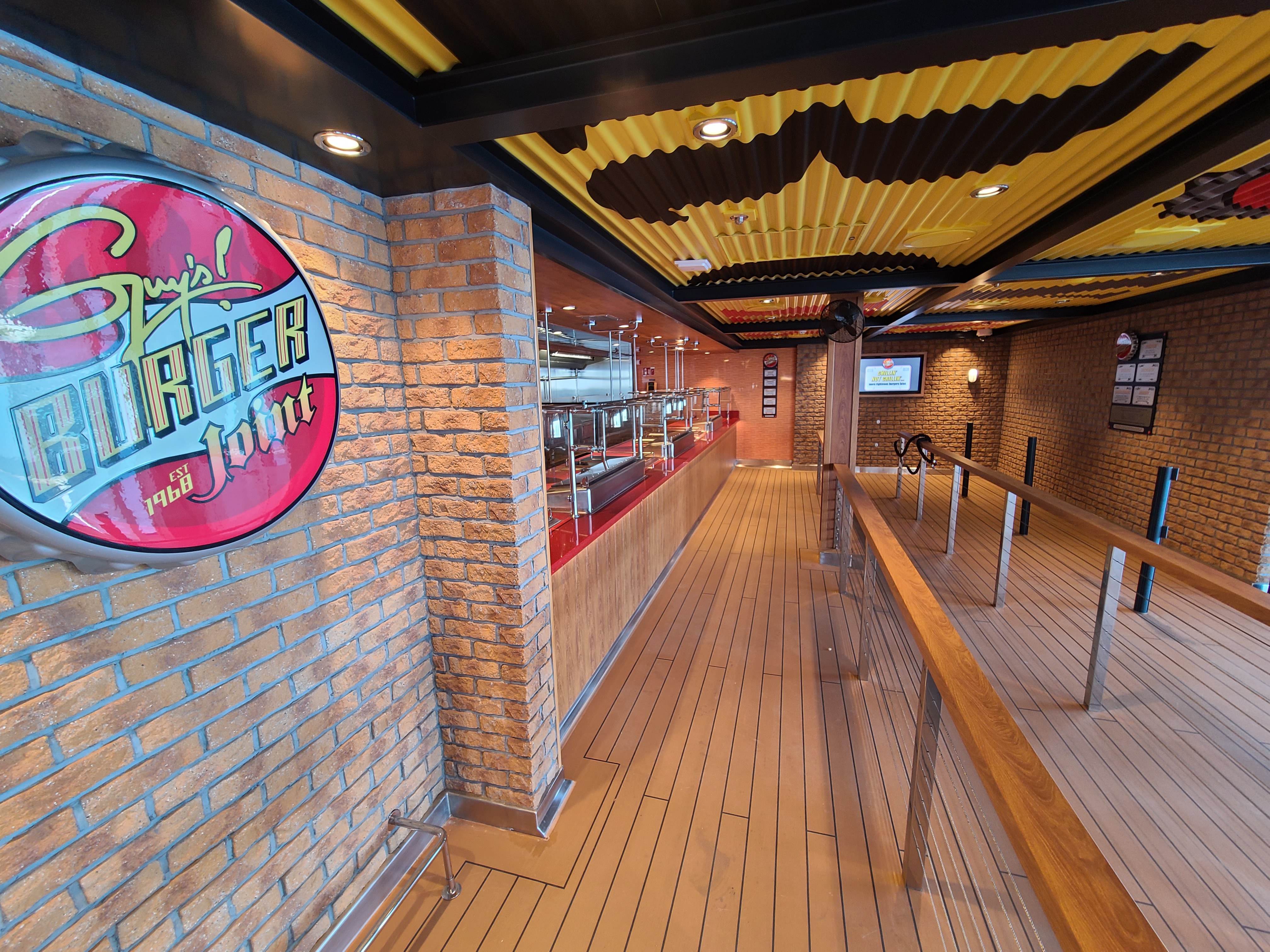 Carnival Liberty Guy's Burger Joint