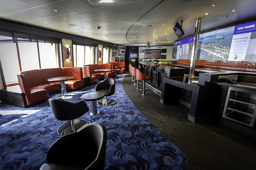 Carnival Sunrise Heroes Tribute Bar & Lounge