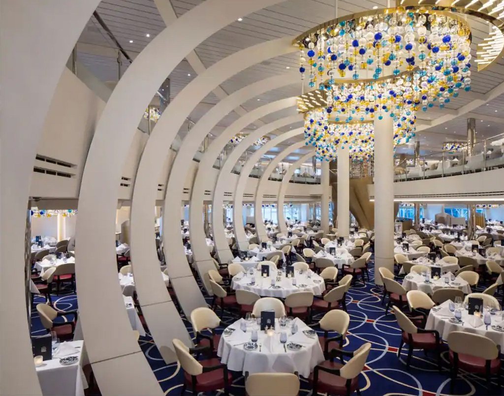 Holland America Westerdam dining room