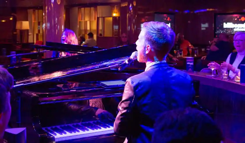 Holland America Zaandam Piano Bar