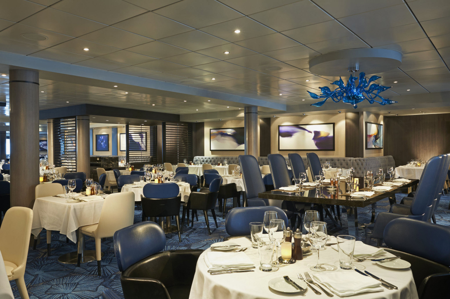 Aqua Dining Room on Norwegian Dawn