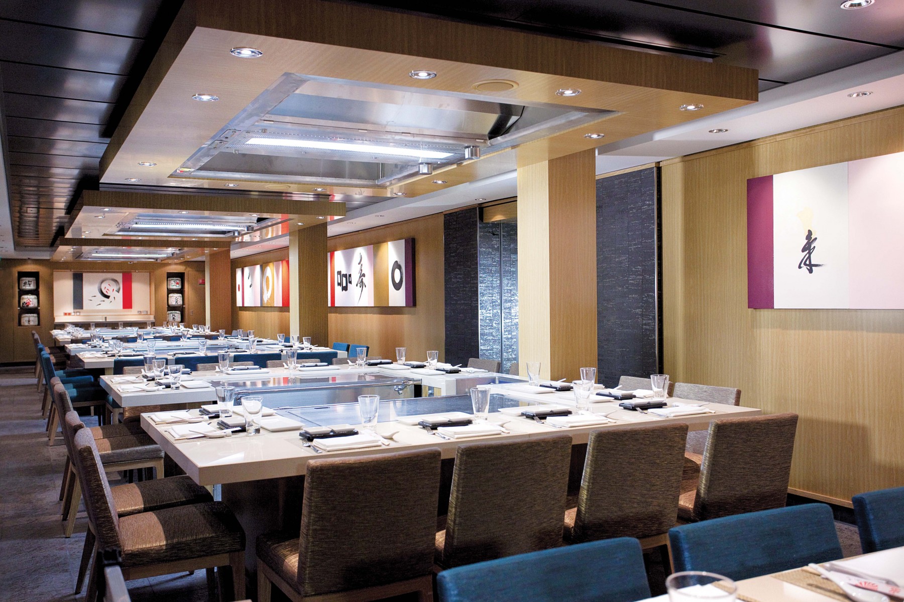 Teppanyaki on Norwegian Epic