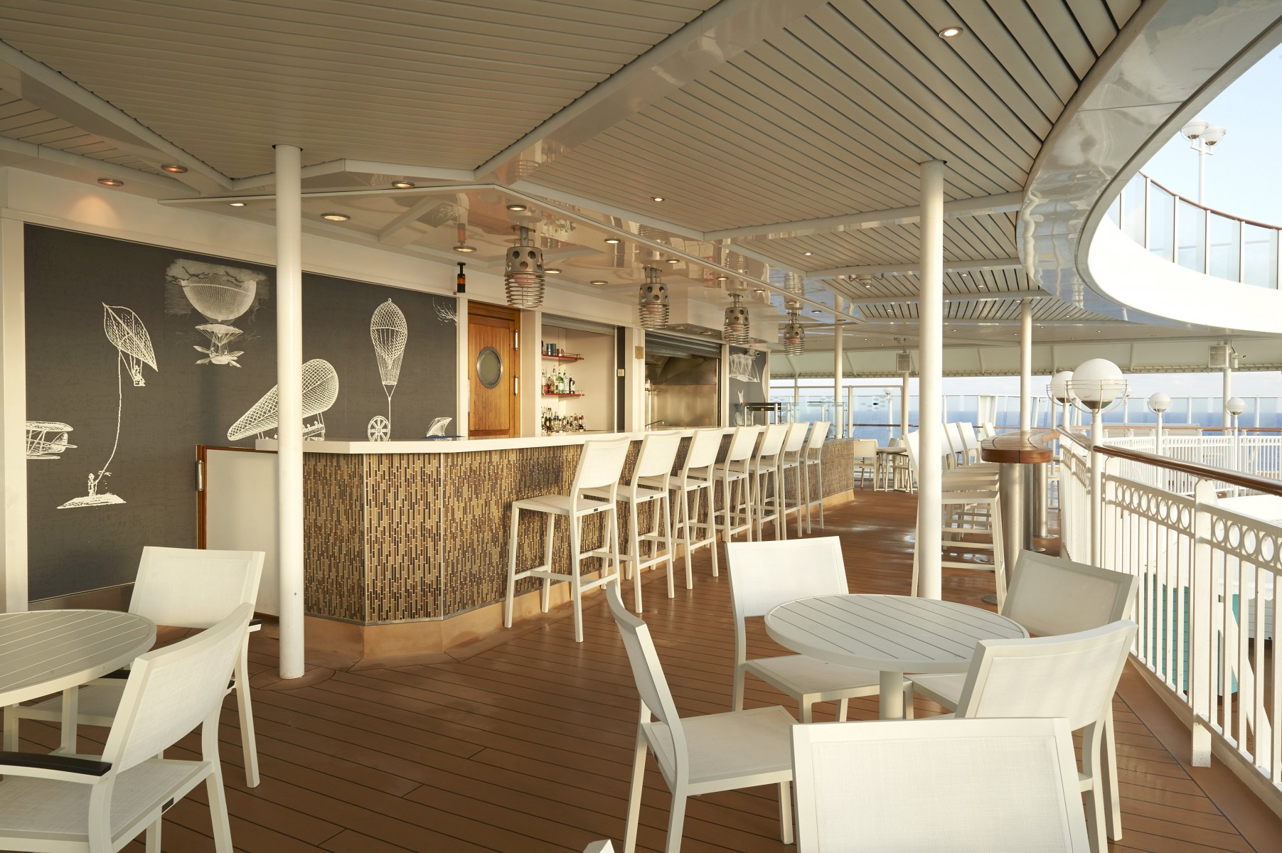 Sky High Bar & Grill on Norwegian Pearl