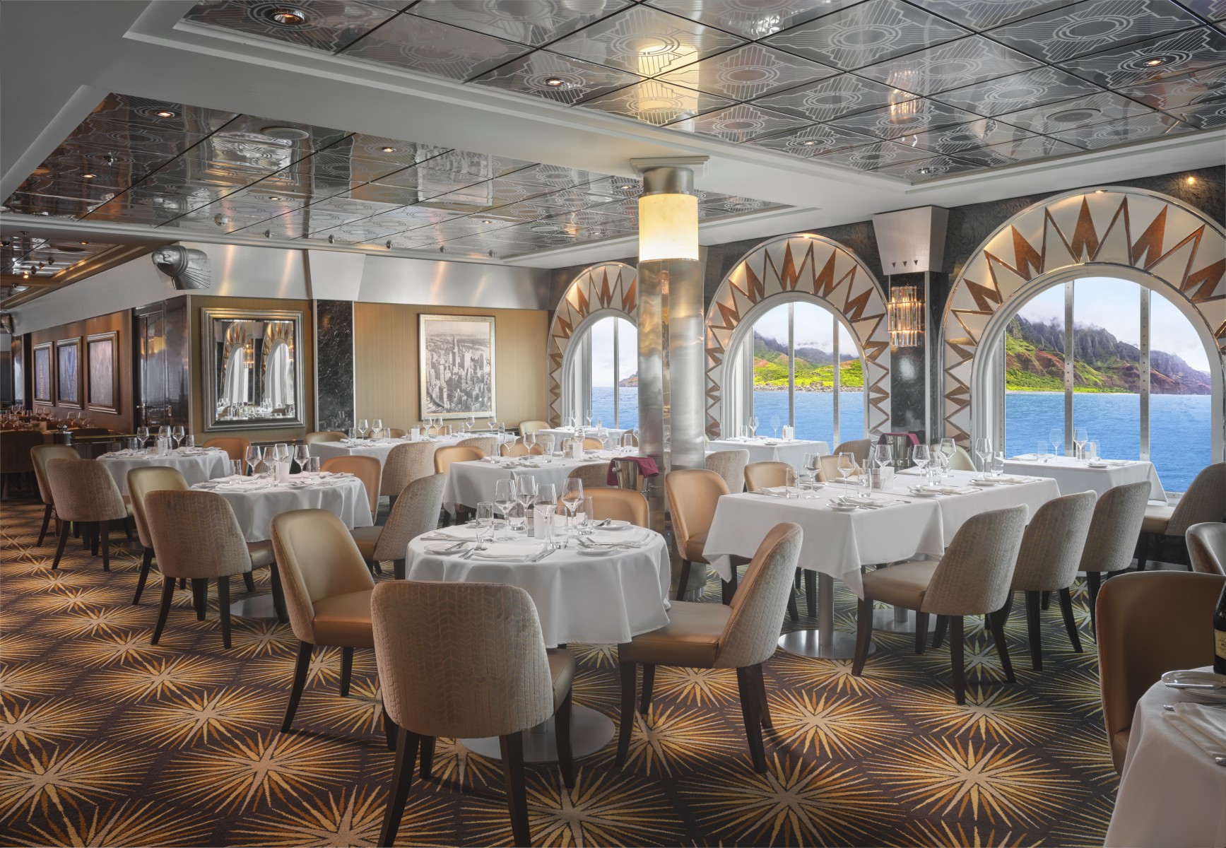 Skyline Dining Room on Pride of America