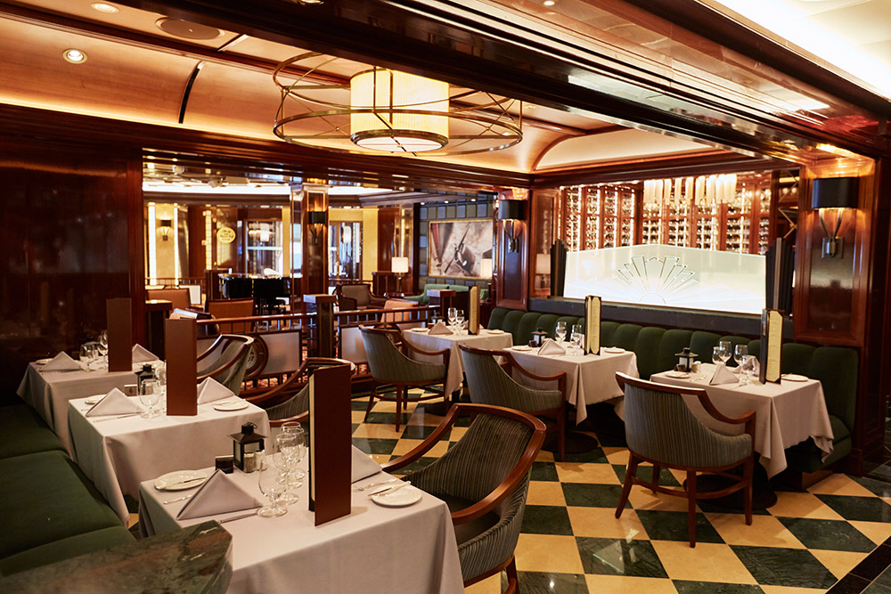 Crown Grill on Majestic Princess
