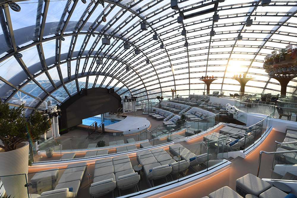 The Dome on Sun Princess