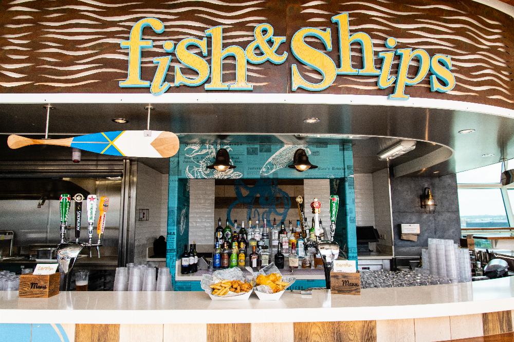 Fish & Ships on Independence of the Seas 