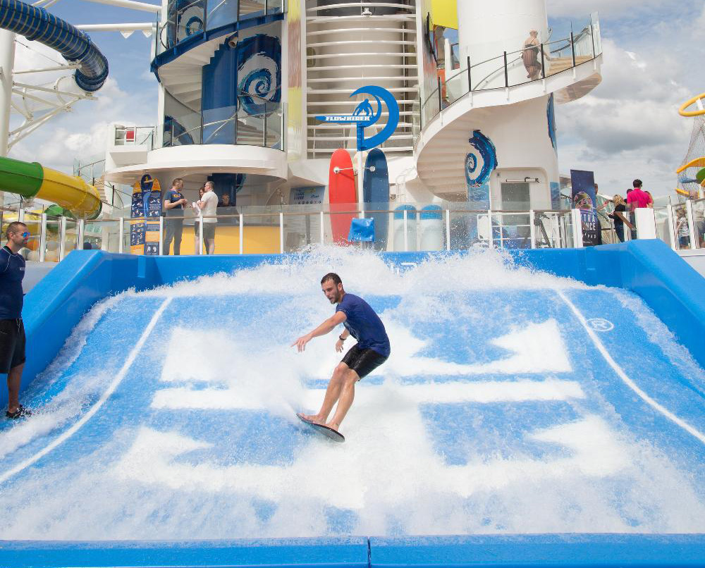 FlowRider on Independence of the Seas 