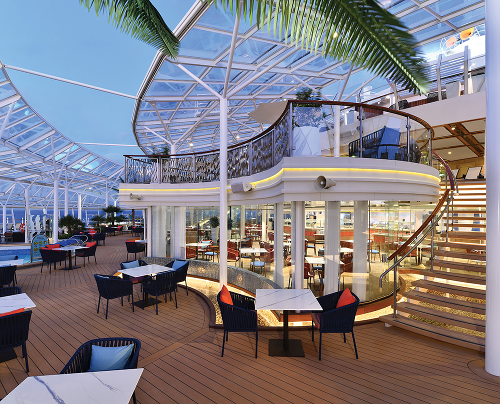 Solarium Bistro on Oasis of the Seas