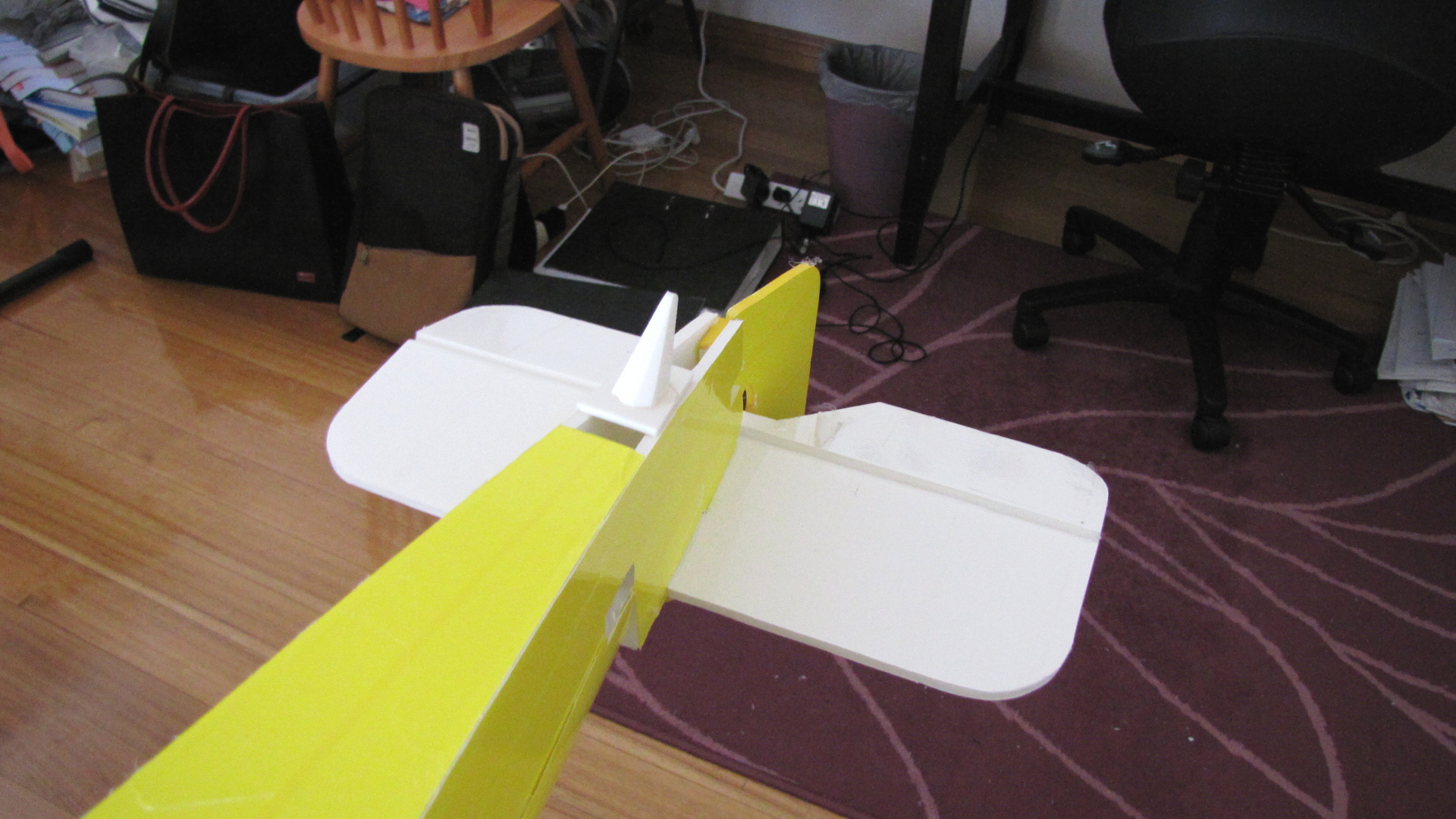 A Foam Board Miles Magister Flite Test