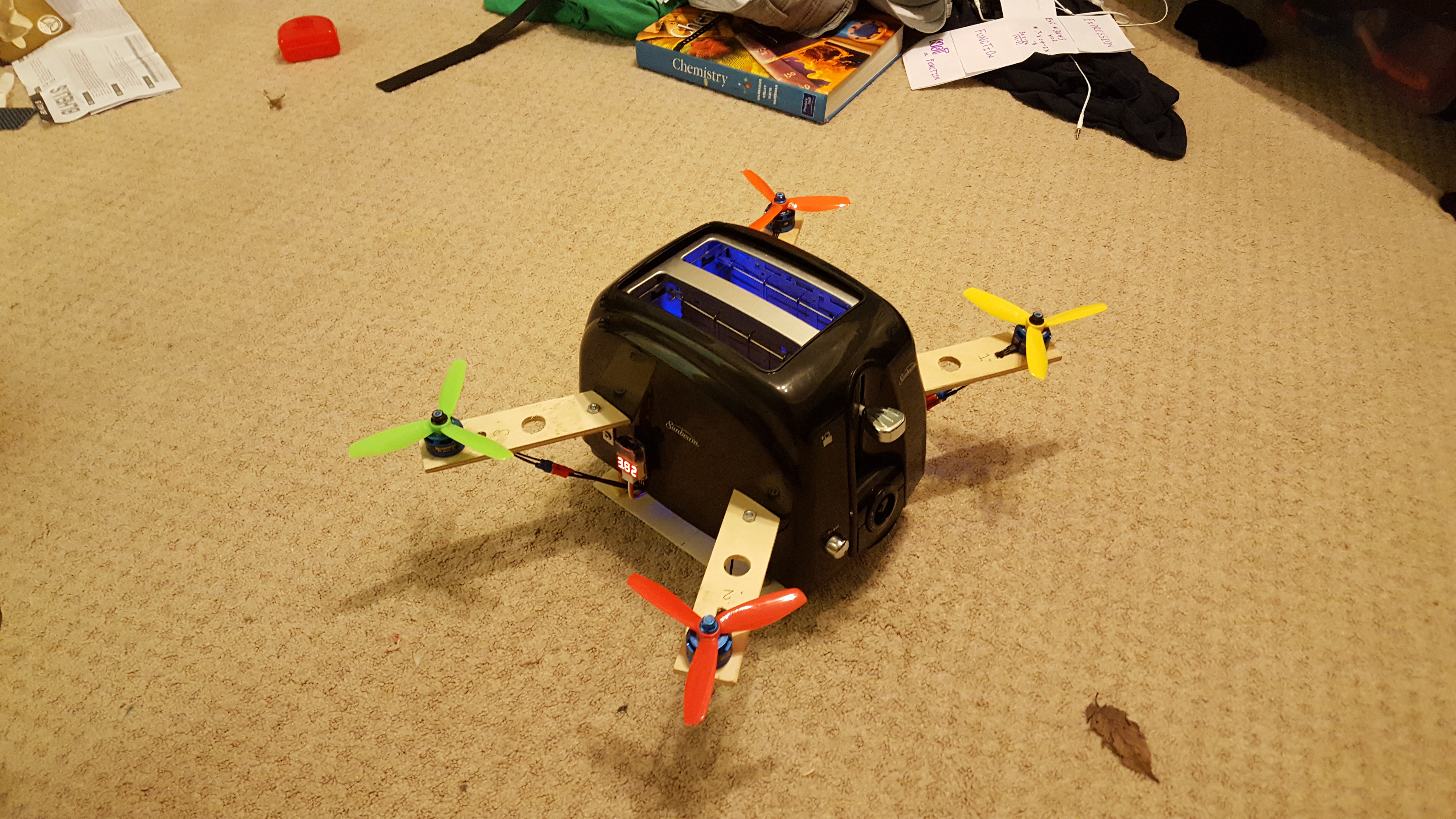 Flying Toaster Quadcopter Flite Test