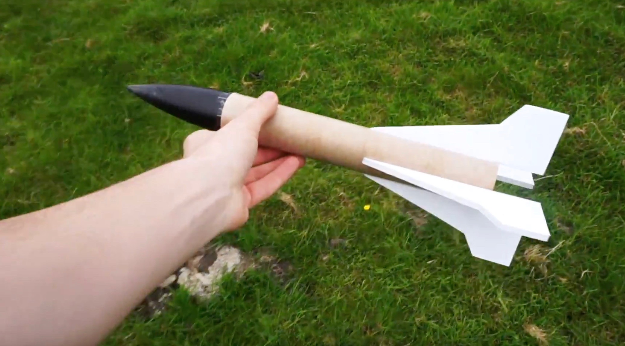 Model Rocket Scratch Build Project Flite Test