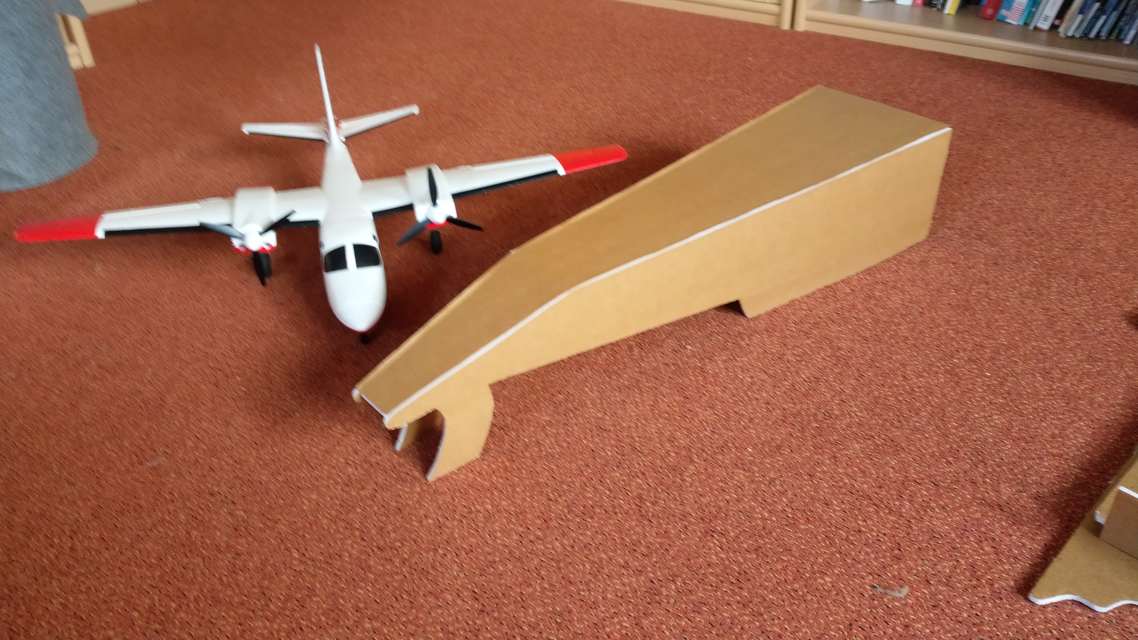 Red Bull Competition flying Red Bull Formula1 car Flite Test