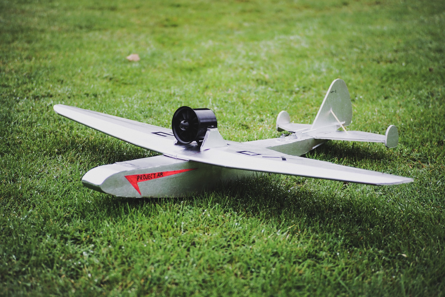 Experimental EDF Glider Flite Test