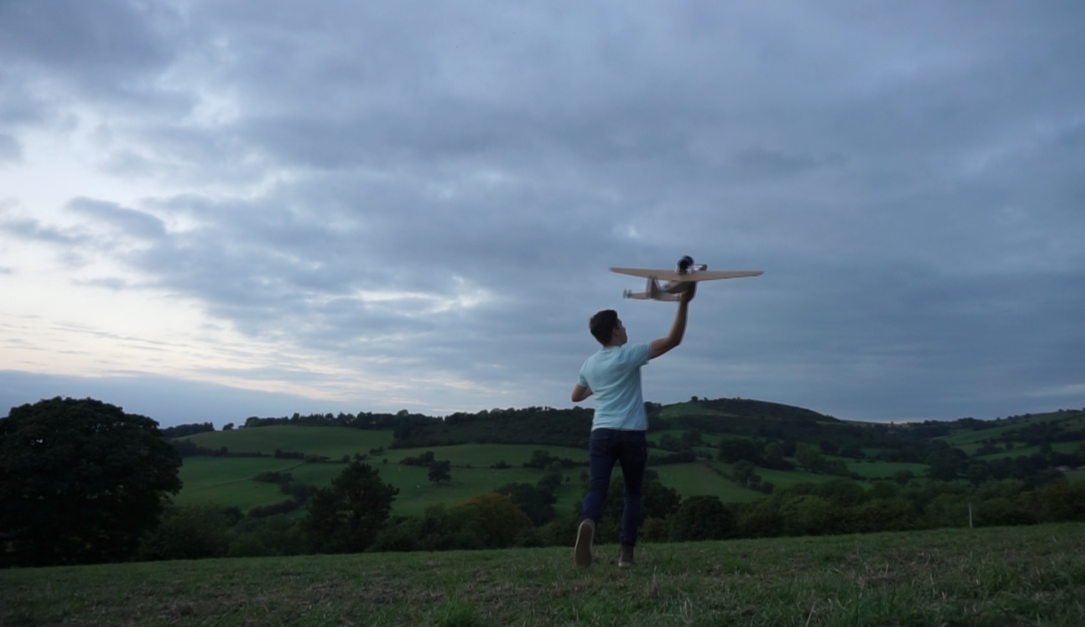 Experimental EDF Glider Flite Test