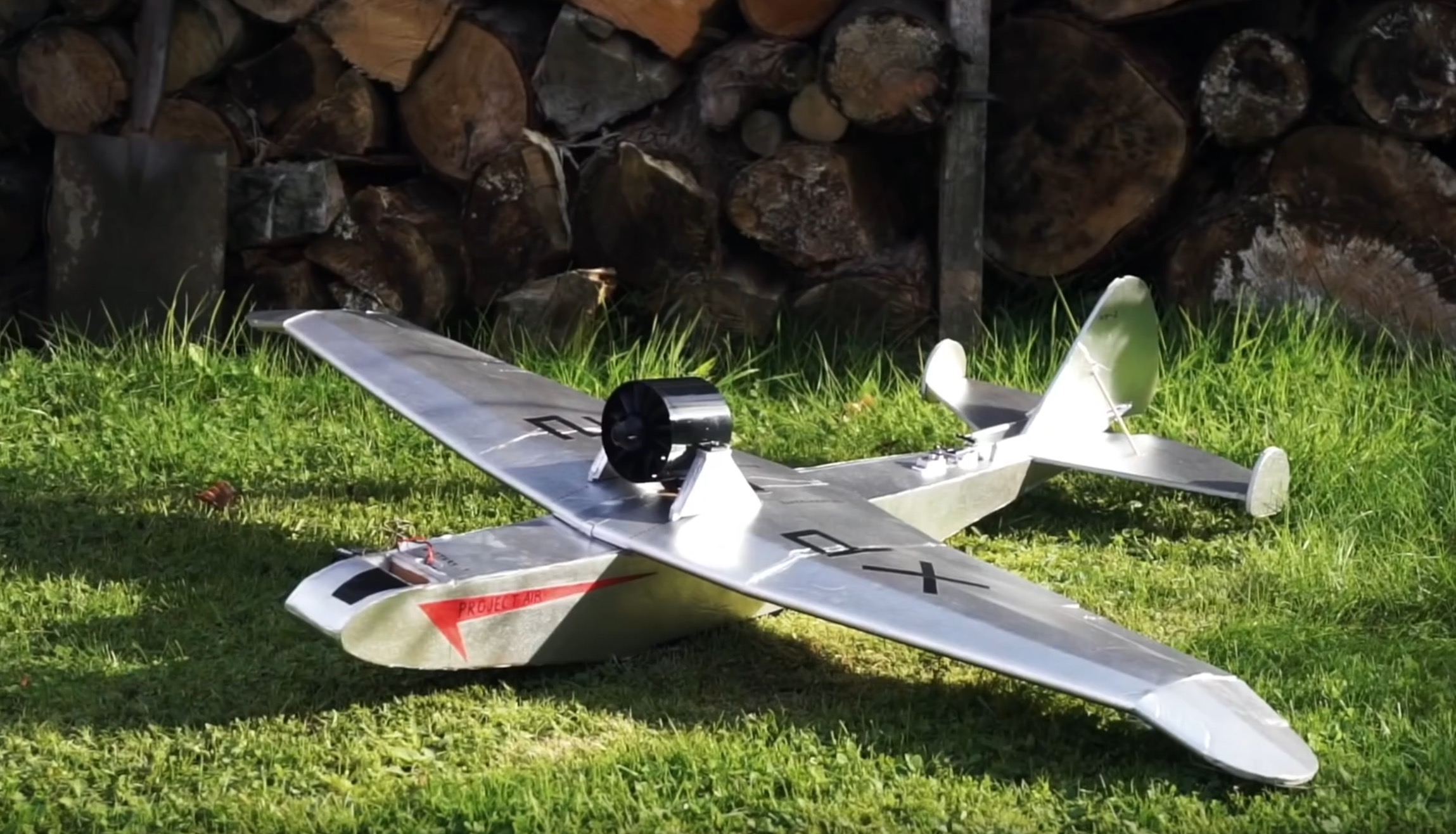 Experimental EDF Glider Flite Test