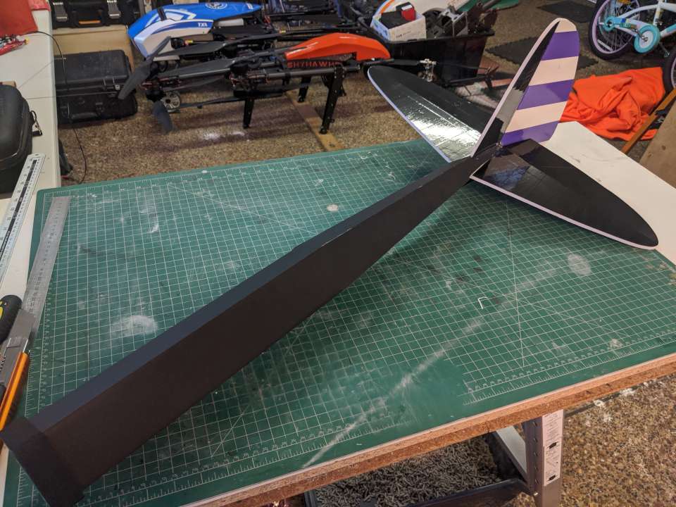 Foam Board Old Timer Flite Test