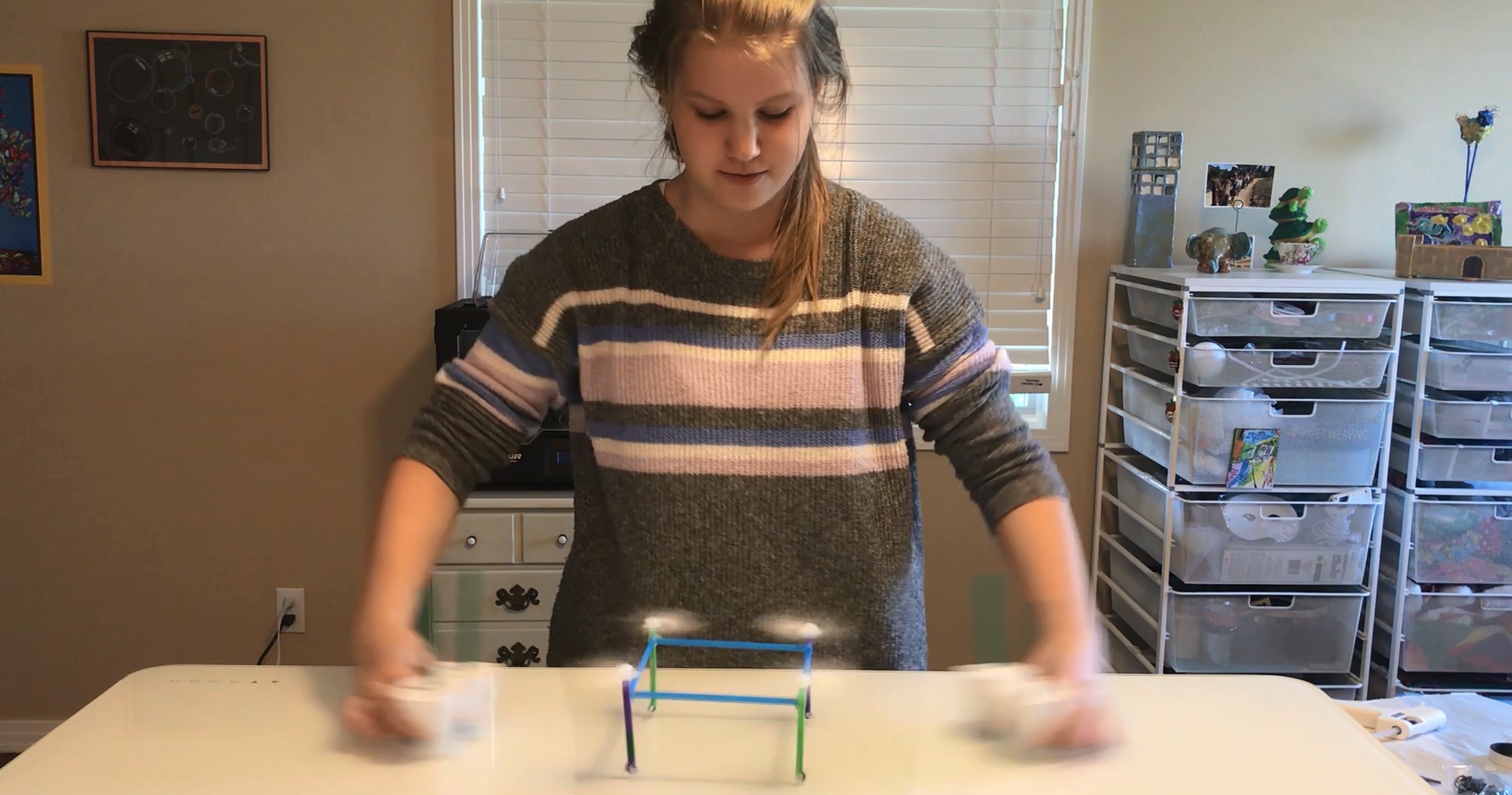 How to "Rubber Band Powered" Quadcopter Flite Test