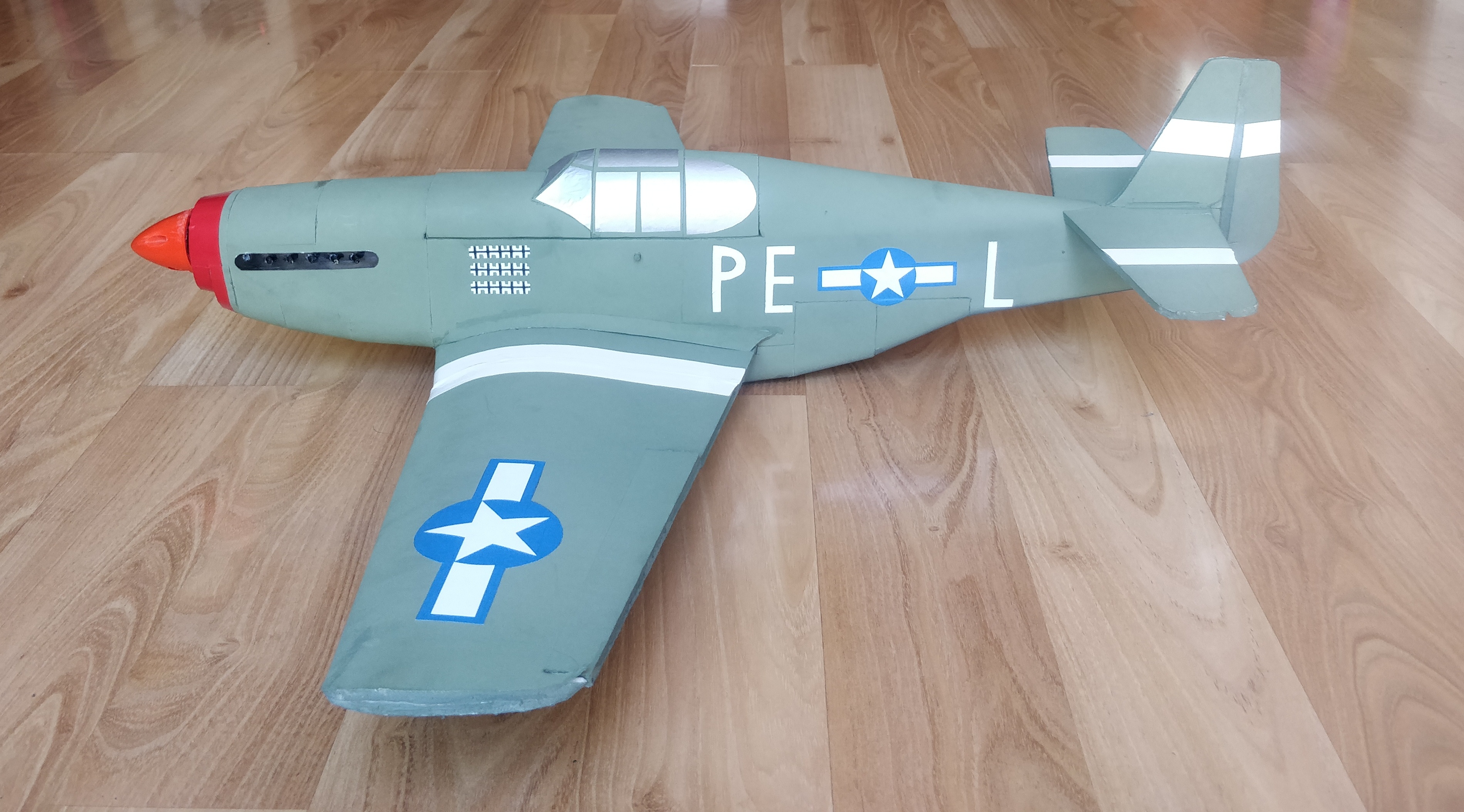 モデルクラフト MIDGET MUSTANG RC飛行機 MiniacRC Mighty Mini P51B/C