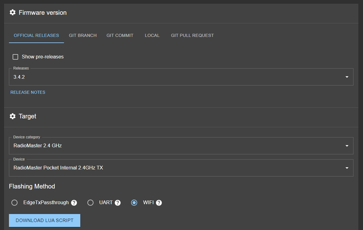 ExpressLRS Firmware Updating and Binding | Flite Test