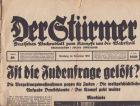 Nazi propaganda introduced their own “final solution” to the “Judengrage” or “Jewish question.”