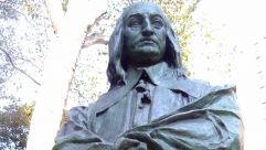 
				A statue of former New York Governor Peter Stuyvesant.
			