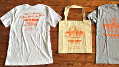 Sure to become a collector’s item: ‘Send a Salami to Your Boy at the Beach’ tee and other merch from Miami Beach’s fake Katz’s.