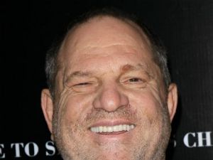 Powerful Producer: Harvey Weinstein has a laugh at a celebration for the 40th anniversary of Sir Charlie Chaplin?s honorary Academy Award at Chateau Marmont in Los Angeles. Weinstein stands to earn some Oscar love himself this weekend, with multiple nominations for ?The Artist,? ?My Week With Marilyn? and ?The Iron Lady.?