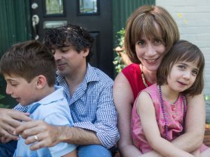 Congressional candidate Laura Moser and family