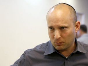 Jewish Home:
 Naftali Bennett, Israeli economy minister and head of the far-right Jewish Home party, is one of the sponsors of the new bill.				