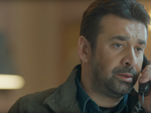 A screenshot from the Egyptian spy drama “Alzyb’a.”