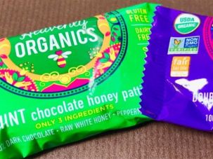 Heavenly Organics at the Fancy Food Show.