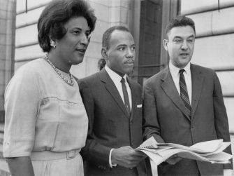 Legal Justice: Constance Baker Motley and James Meredith with Jack Greenberg.