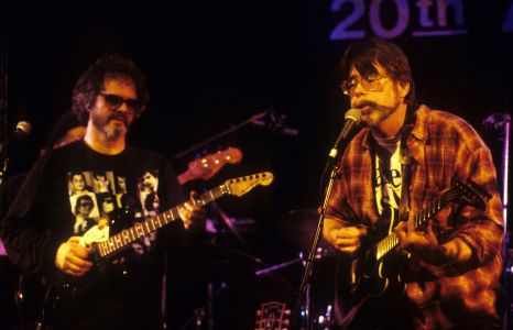Stephen King with Al Kooper