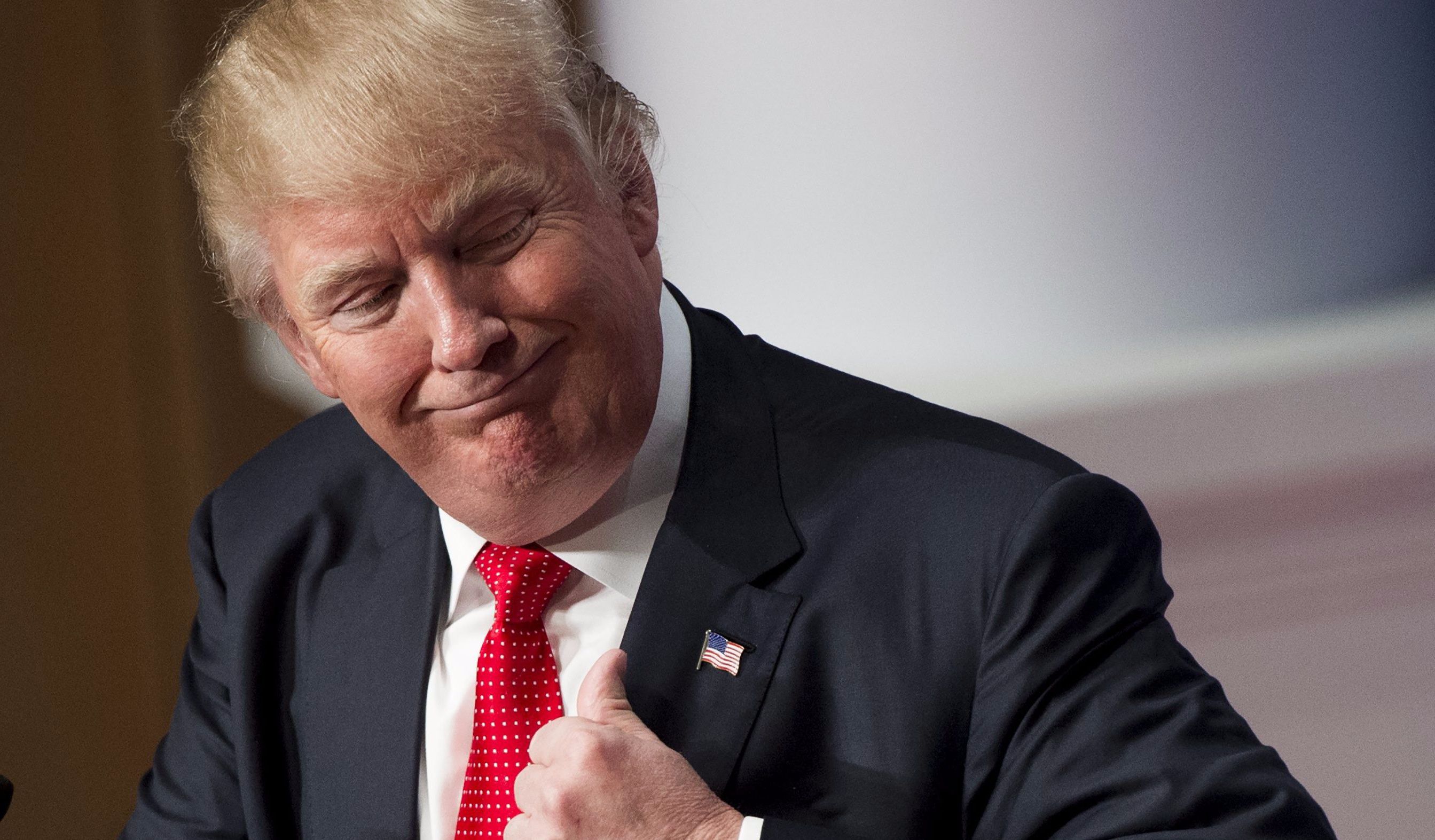 Donald Trump at the RJC.