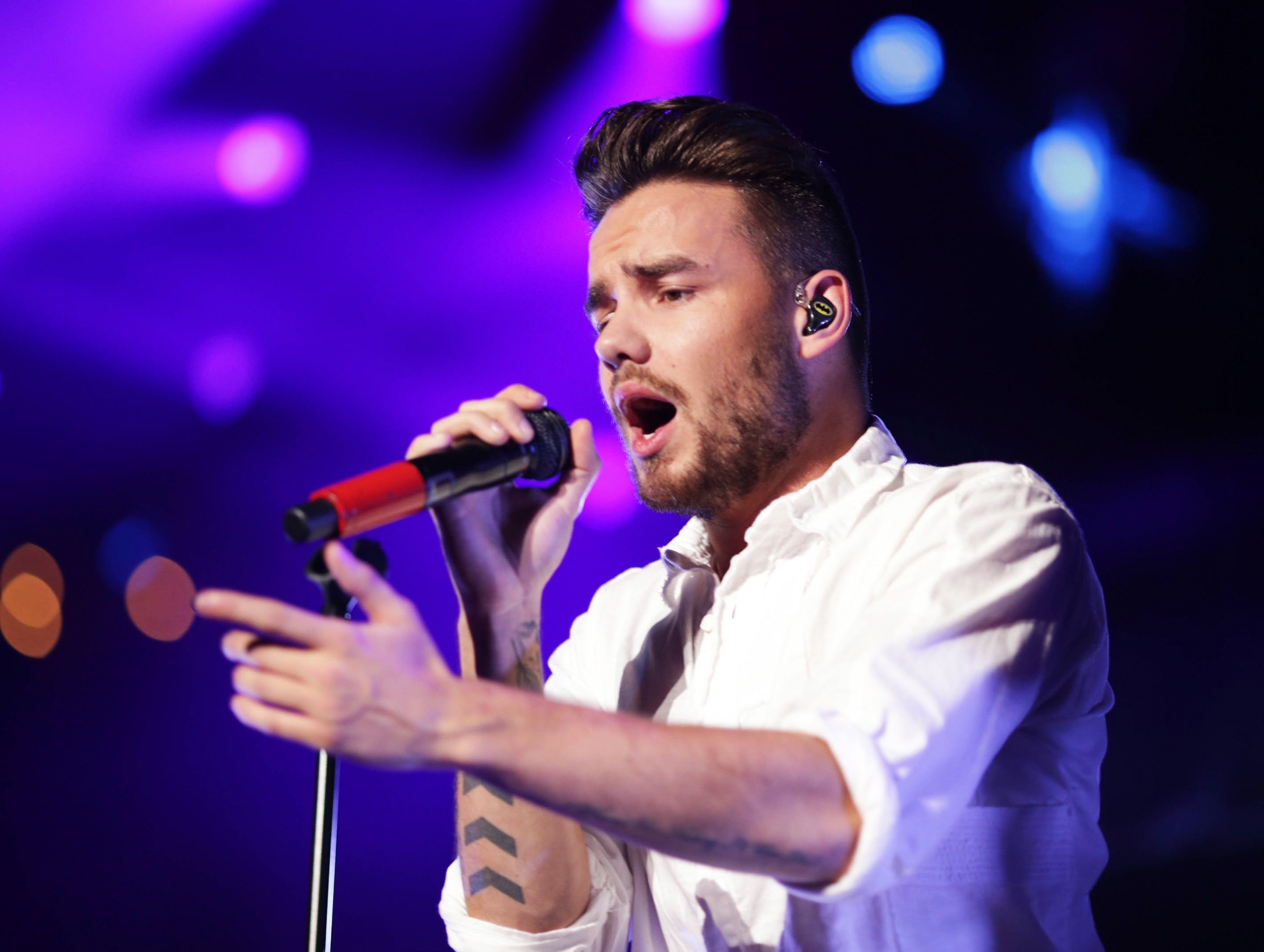 Recording artist Liam Payne of music group One Direction performs onstage during 102.7 KIIS FM�s Jingle Ball 2015 Presented by Capital One at STAPLES CENTER on December 4, 2015 in Los Angeles, California.