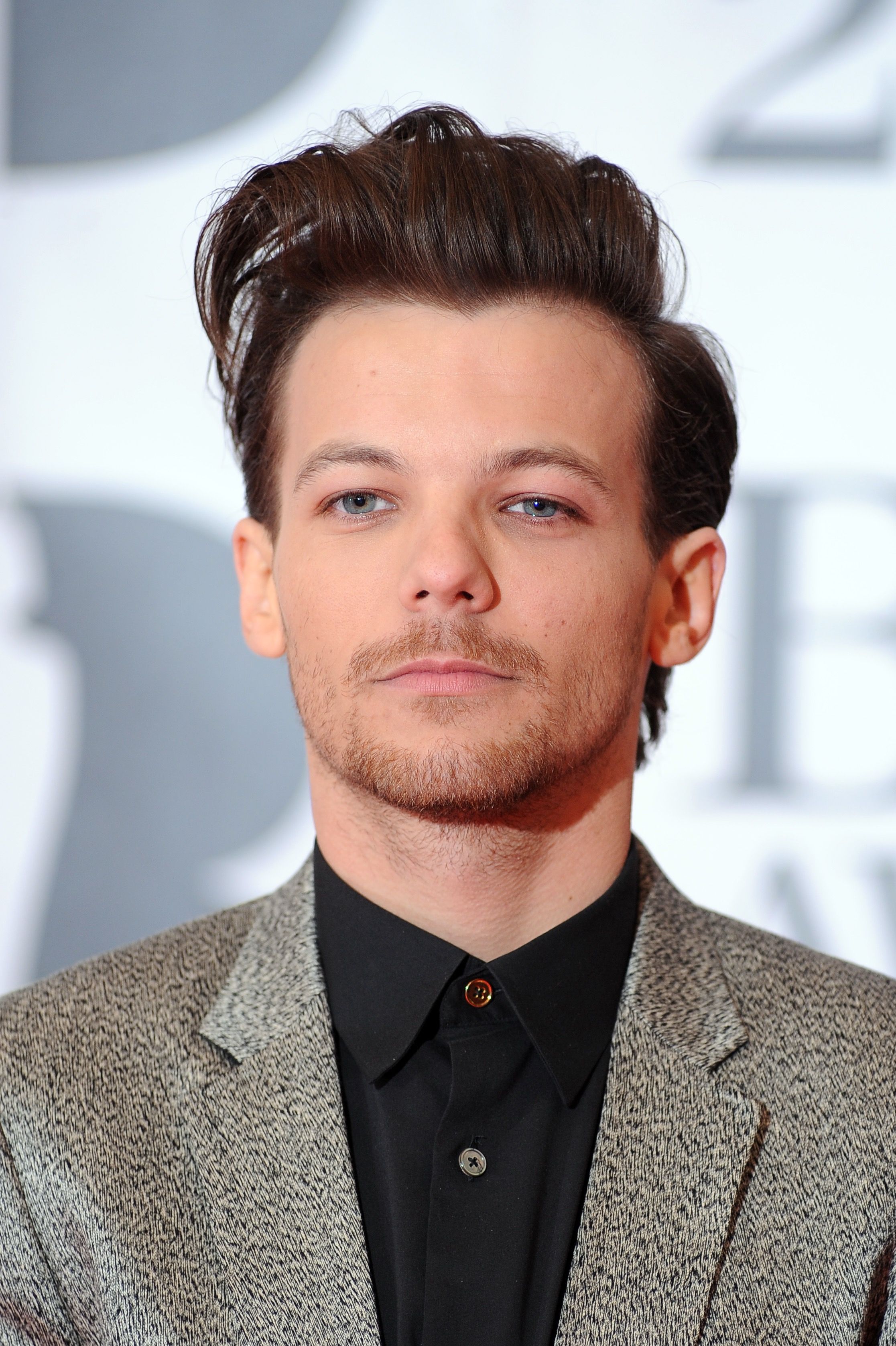 Louis Tomlinson attends the BRIT Awards 2016 at The O2 Arena on February 24, 2016 in London, England.