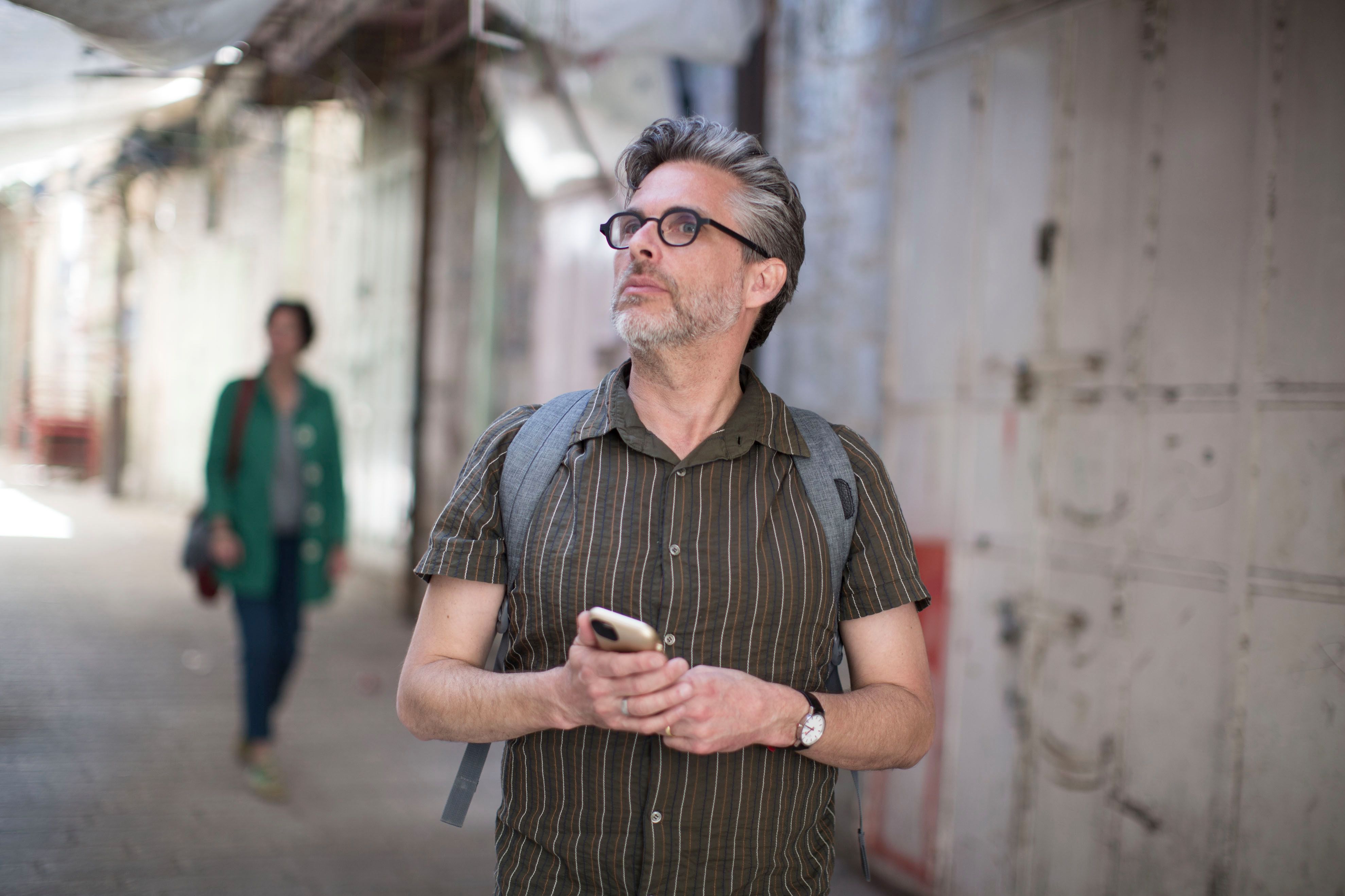 Author Michael Chabon tours the West Bank town of Hebron with Breaking the Silence.
