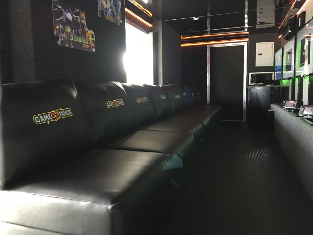 GameTruck theater interior