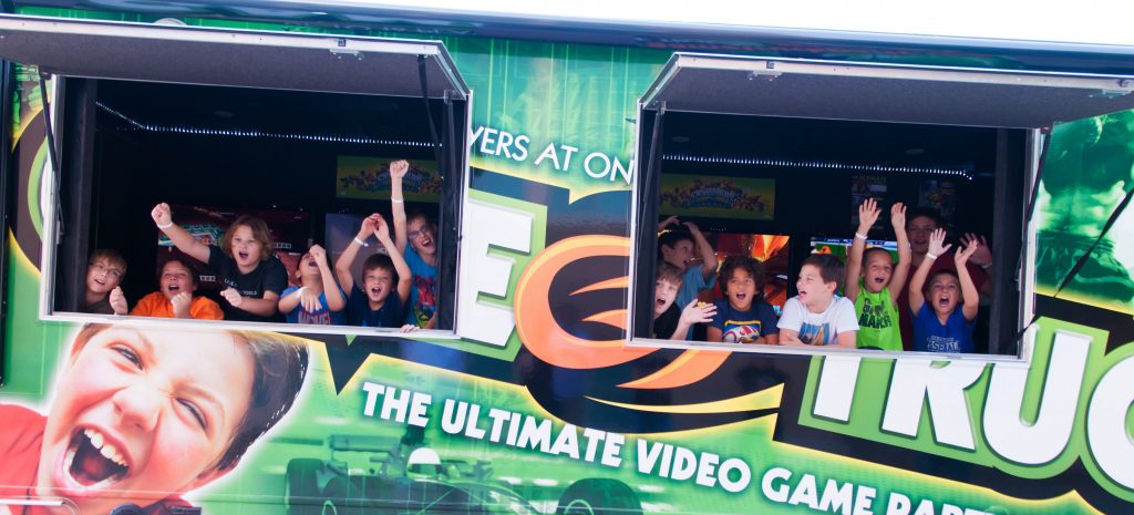 GameTruck back-to-school party