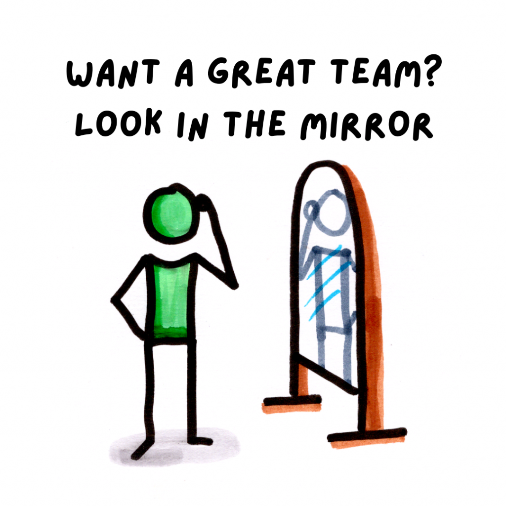 If You Want A Great Team, Look In The Mirror » GameTruck News